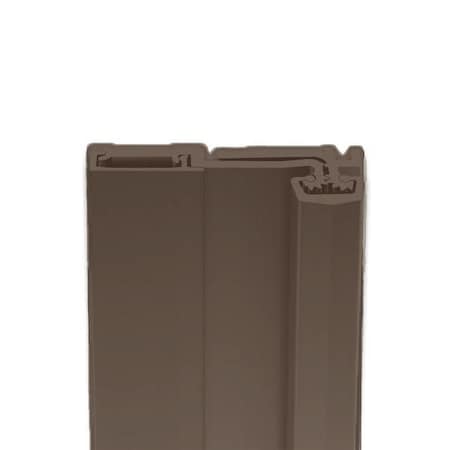 Select-Hinges 85" Geared Full Surface Continuous Hinge - Swing clear - 1/32" Door Inset - Dark Bron SLH-21-85-BR-SD